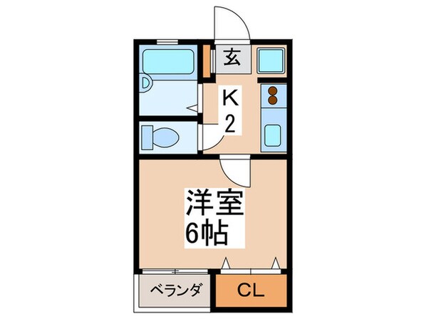 ジェイズ長津田の物件間取画像